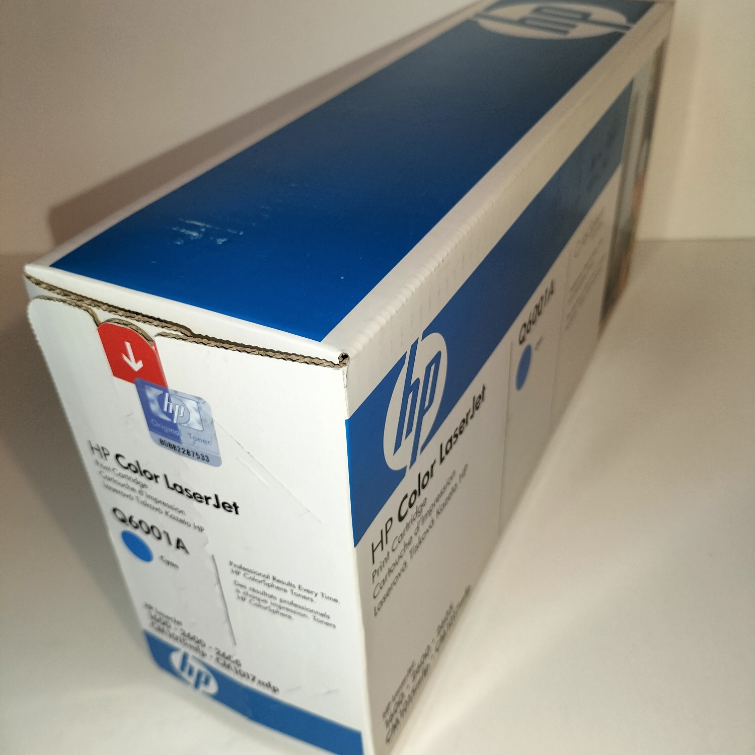 HP 124A Q6001A blue box