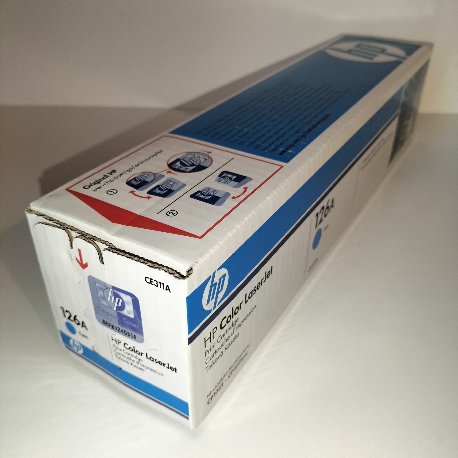 HP 126A CE311A blue box