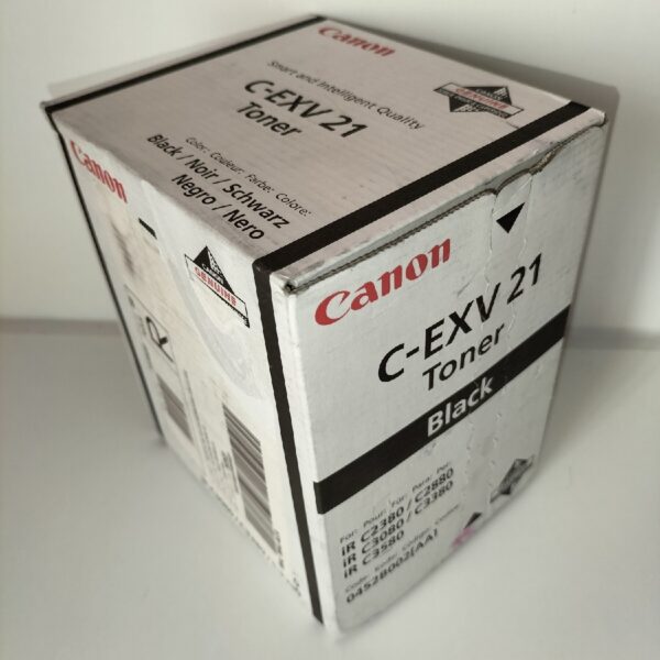 Canon C-EXV 21 Tóner original negro. 0452B002