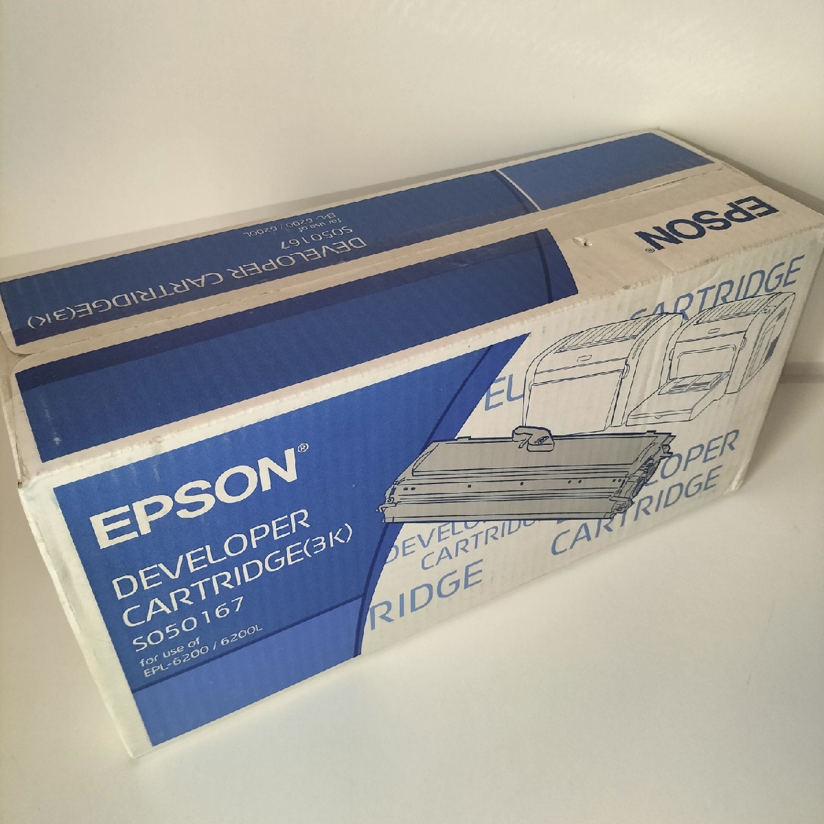 Epson S050167 tóner original negro para EPL-6200 EPL-6200L
