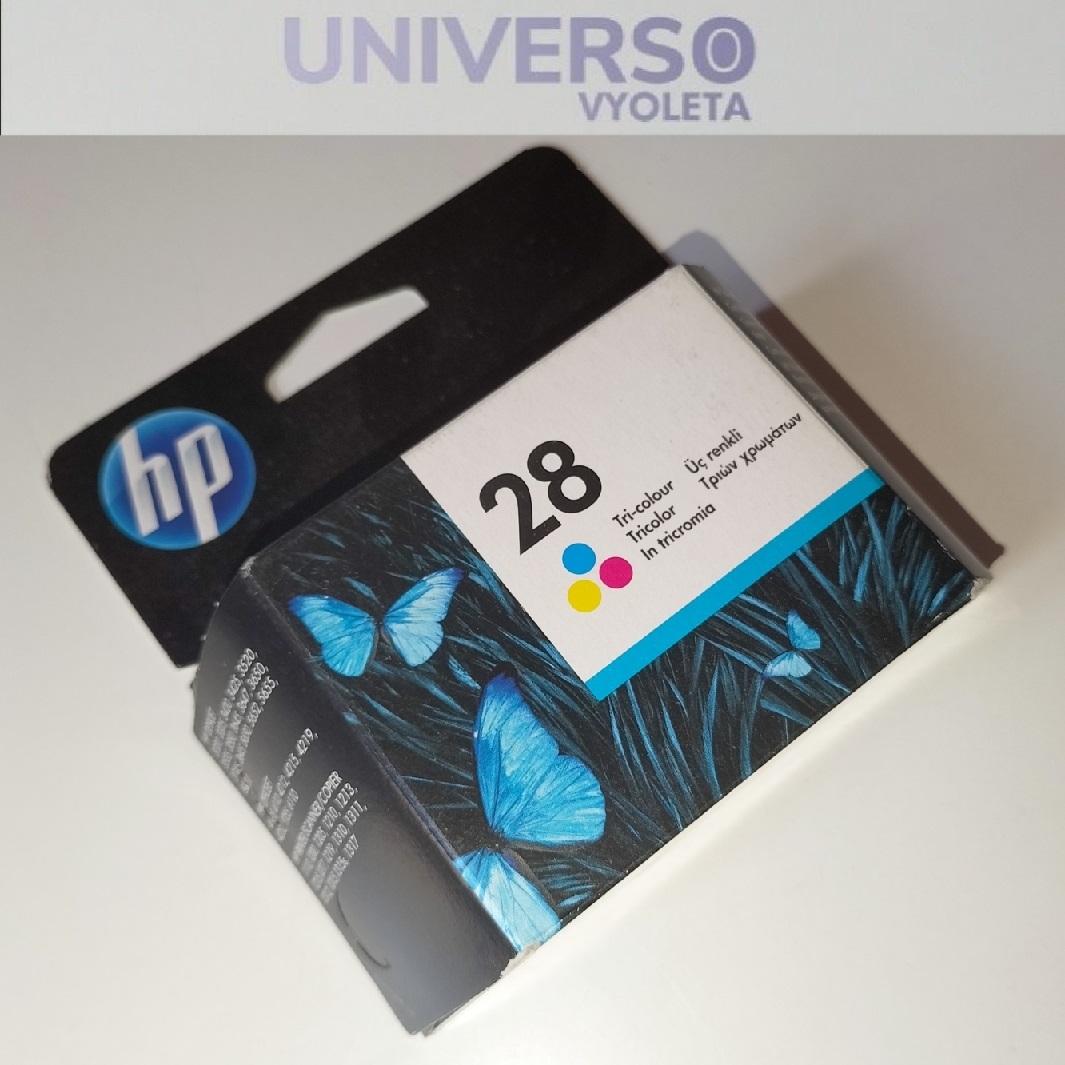 HP 28 tinta color original C8728AE