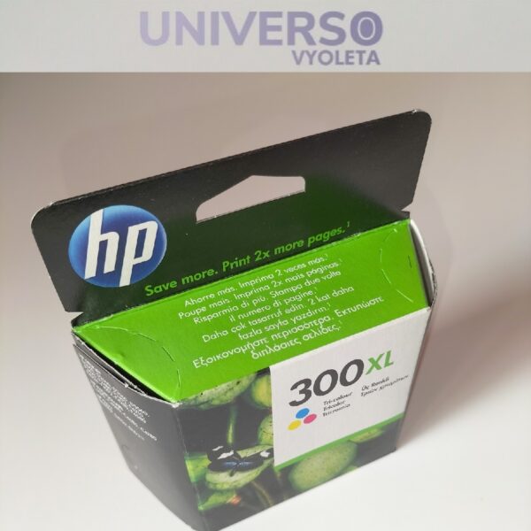 HP 300XL tinta color original CC644EE