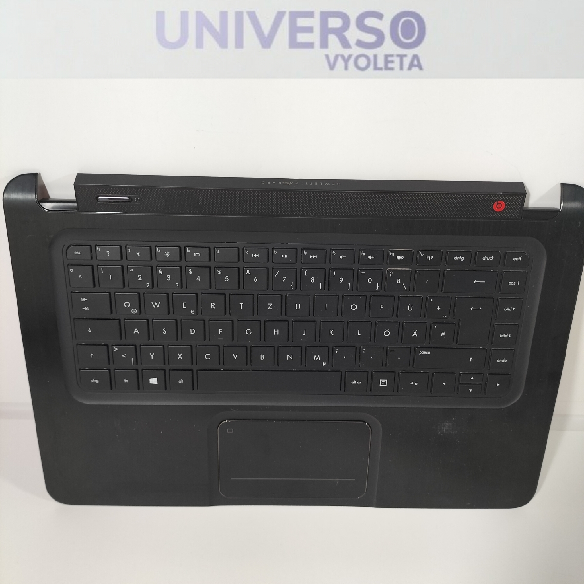 HP ENVY model 6-1202sg Touchpad + Palmrest + teclado